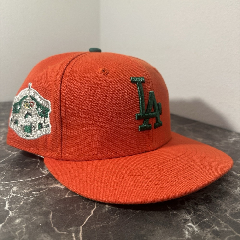 Hat Club Exclusive Ballpark Snacks Los Angeles Dodgers Fitted Hat Size 7 1/8